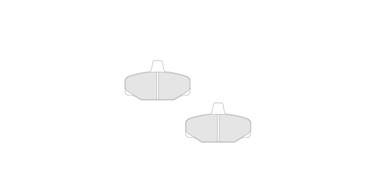 Brake pads CL Brakes RC8 rear Ford Escort RS 16v