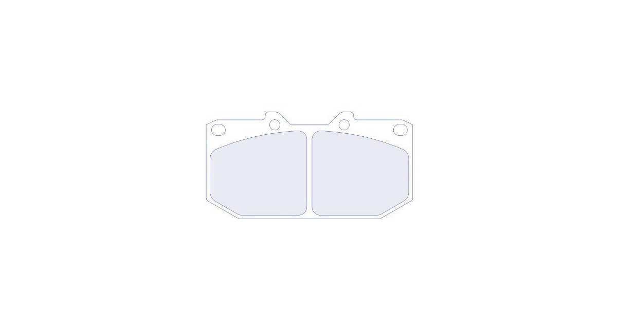 Brake pads CL Brakes RC8-R avant Subaru GT Turbo / WRX 4 Pistons