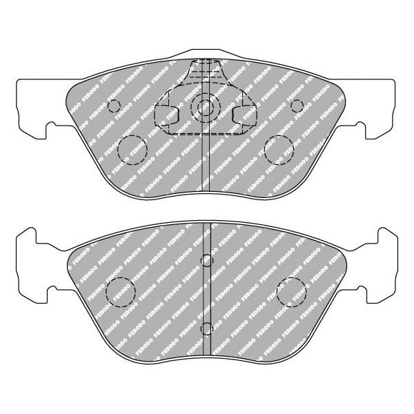 Plaquettes de Frein Ferodo DS2500 Avant Fiat Bravo 2.0 20S - F-CP1052R - FCP1052R - 3661768067635