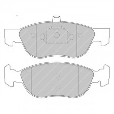 Bremsbeläge Ferodo DS2500 vorne für ALFA ROMEO 145 1.4 Twin Spark 16V 10.96 - 02.99 Bremssattel ATE