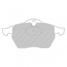 Ferodo DS2500 Front Brake Pads Opel Calibra 2.5 V6