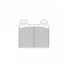 Ferodo DS 3000 brake pads front for ALFA ROMEO 1750 1.7 GT 01.68 - 05.72 caliper ATE