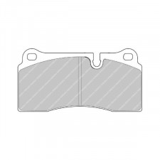 Bremsbeläge Ferodo DS2500 Hinten Audi / Lamborghini / Nissan