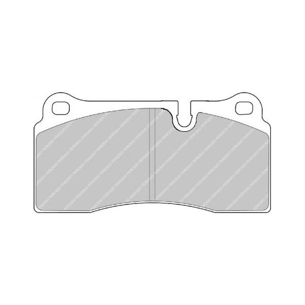 Bremsbeläge Ferodo DS2500 Hinten Audi / Lamborghini / Nissan - F-CP1281R - FCP1281R - 3661768067949