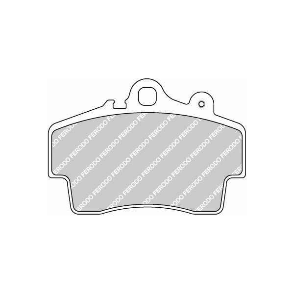 Bremsbeläge Ferodo DS2500 Avant Porsche Boxster 986 - F-CP1307H - FCP1307H - 3661768068045
