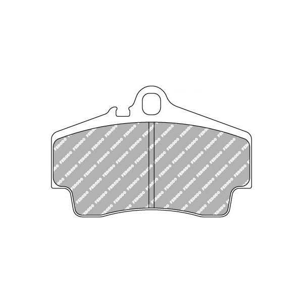 Bremsbeläge Ferodo DS2500 Vorne / Hinten Porsche Boxster - F-CP1308H - FCP1308H - 3661768323571