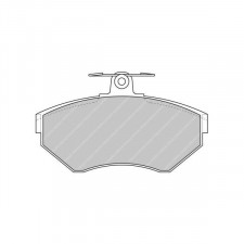 Pastiglie Freno Ferodo DS2500 Anteriore Seat Ibiza Dopo il 1999