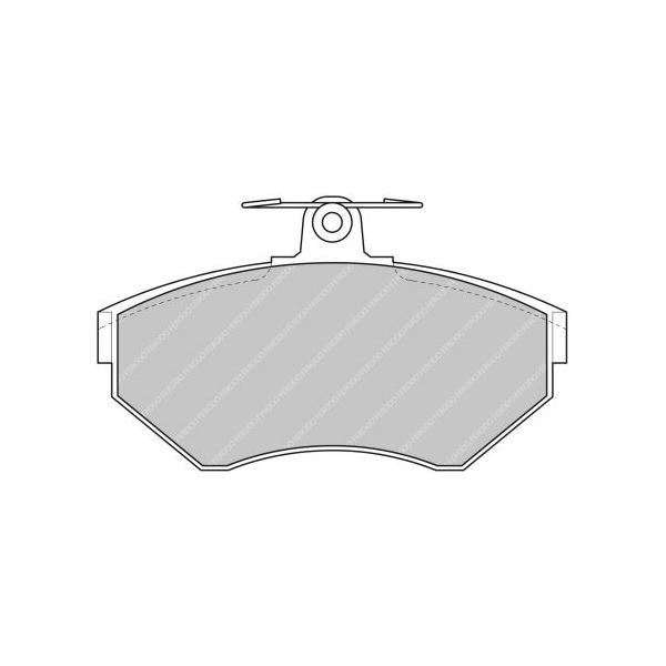 Pastiglie Freno Ferodo DS2500 Anteriore Seat Ibiza Dopo il 1999 - F-CP1312H - FCP1312H - 3661768068069