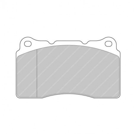 Ferodo DSUNO front brake pads for Alfa Romeo 147 3.2 GTA 09.03 - Renault Megane 3 2.0 RS/Megane 4 1.8 RS -  Brembo caliper