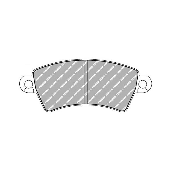 Plaquettes de Frein Ferodo DS2500 Avant Peugeot 206 XS / 306 Hdi - F-CP1370R - FCP1370R - 3661768323618