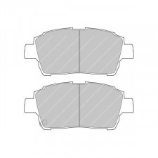 Ferodo DS 2500 brake pads front for TOYOTA CELICA 1.8 16V TS 08.99 - 08.02 caliper AKEBONO
