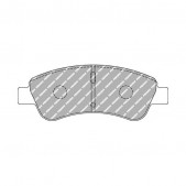Plaquettes de frein Ferodo DS2500 avant pour Peugeot 206 XS -  étrier BOSCH