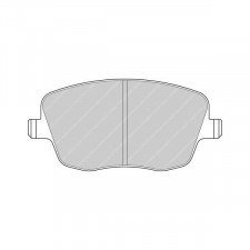 Bremsbeläge Ferodo DS3000 vorne für SEAT Cordoba 1.2 i 12V 05.06 - LUCAS/TRW Bremssattel