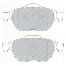 Pastiglie freno Ferodo DS2500 Anteriore Renault Twingo 1.6 16S/R2 Dopo il Gennaio 2010
