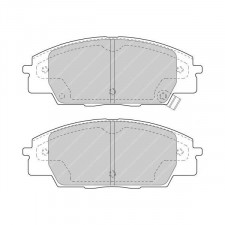 Plaquettes de frein Ferodo DS3000 avant pour HONDA Civic 1.7 CTDi 01.02 - 09.05 étrier SUMITOMO