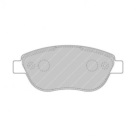 Pastiglie Freno Ferodo DS2500 Anteriore Fiat Stilo / 206 RC