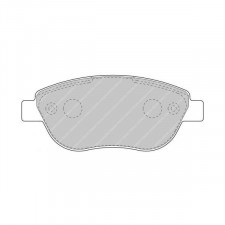 Bremsbeläge Ferodo DS3000 vorne für ABARTH 500 / 595 / 695 1.4 (312.AXD1A) 08.08 - Bremssattel BOSCH