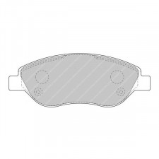 Ferodo DS 2500 brake pads front for ALFA ROMEO MiTo 1.4 Turbo MultiAir 10.09 - 07.10 caliper BOSCH