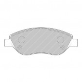 Plaquettes de frein Ferodo DS2500 avant pour ALFA ROMEO MiTo 1.4 Turbo MultiAir 10.09 - 07.10 étrier BOSCH