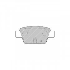 Ferodo DS 2500 brake pads rear for ALFA ROMEO MiTo 1.4 Turbo MultiAir 10.09 - 07.10 caliper BOSCH