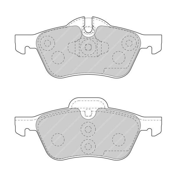 Plaquettes de Frein Ferodo DS2500 Avant Austin Cooper - F-CP1499H - FCP1499H - 3661768068397