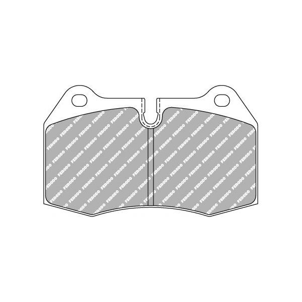 Pastiglie Freno Ferodo DS2500 Anteriore Nissan 350Z - F-CP1561H - FCP1561H - 3661768323687