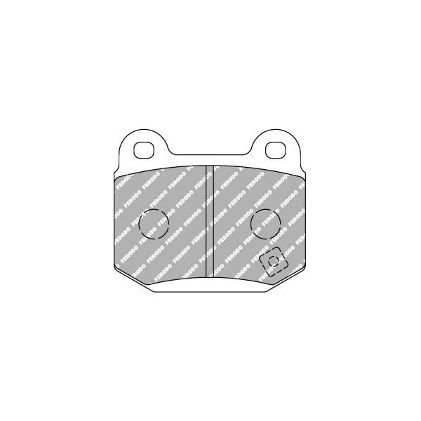 Plaquettes de Frein Ferodo D2500 Arrière Subaru WRX / STI Après 2002 - F-CP1562R - FCP1562R - 3661768323717
