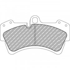 Plaquettes de frein Ferodo DS2500 avant pour AUDI Q7 3.0 TDI Quattro 03.06 -  étrier BREMBO