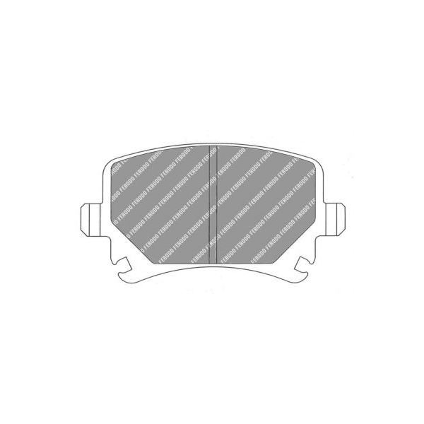 Pastiglie di Freno Ferodo DS2500 Posteriore Volkswagen Golf 5 Tutti i Modelli - F-CP1636H - FCP1636H - 3661768323755