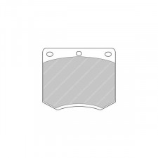Pastiglie Freno Ferodo DS3000 Anteriore Ford Escort RS2000 2l