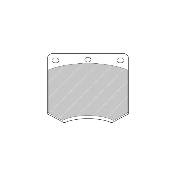 Plaquettes de Frein Ferodo DS2500 Avant Ford Escort RS2000 2l - F-CP167R - FCP167R - 3661768068496