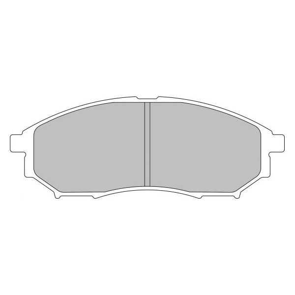 Pastiglie di Freno Ferodo DS2500 Anteriore Nissan 350Z 2004-2008 - F-CP1690H - FCP1690H - 3661768440599