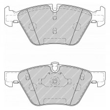 Ferodo DS 2500 brake pads front for BMW 1 Series 120 i 09.06 - 12.11 caliper ATE
