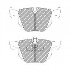 Ferodo DS 2500 brake pads rear for BMW 3 Series 325d 3.0 03.10 -  caliper ATE