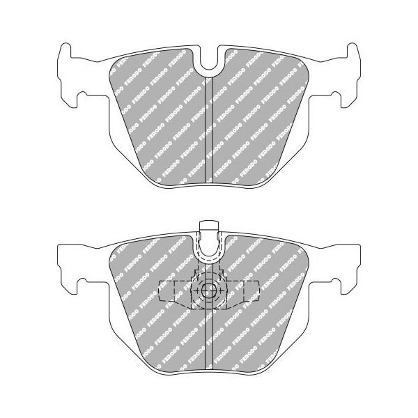 Ferodo DS2500 Rear Brake Pads BMW E91 / E92 / E93 - F-CP1808H - FCP1808H - 3661768428573
