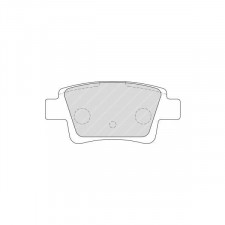 Bremsbeläge Ferodo DS2500 Hinten Fiat Grande Punto