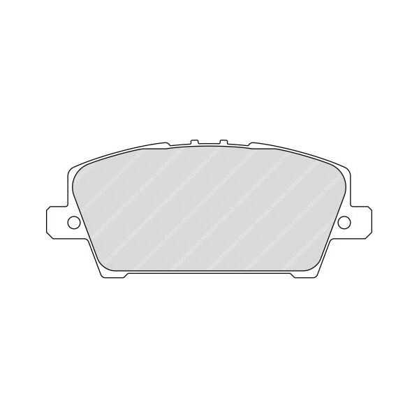 Pastiglie Freno Ferodo DS2500 Anteriore Honda Civic Tipo R - F-CP1859H - FCP1859H - 3661768323830