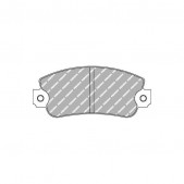 Plaquettes de frein Ferodo DS2500 avant pour AUTOBIANCHI Y10 1.0 01.90 - 12.96 étrier BENDIX