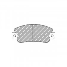 Ferodo DS 3000 brake pads front for AUTOBIANCHI Y10 1.0 01.90 - 12.96 caliper BENDIX