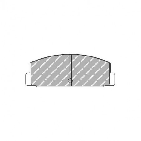 Bremsbeläge Ferodo DS2500 hinten für MAZDA RX-7 2.3 i 01.84 - 12.86 AKEBONO Bremssattel