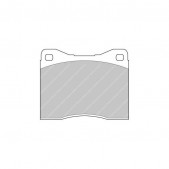 Ferodo DS2500 Front Brake Pads Ford Sierra Cosworth 2WD