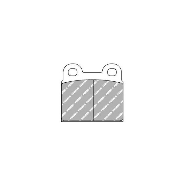 Bremsbeläge Ferodo DS2500 Vorne Volkswagen Cox / Hinten Alfa Romeo 75 - F-CP3H - FCP3H - 3661768068922