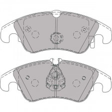 Ferodo DS 2500 brake pads front for AUDI A4 2.0 Tdi Quattro 01.08 -  caliper LUCAS/TRW