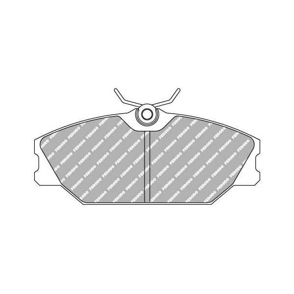 Pastiglie di Freno Ferodo DS2500 Anteriore Renault Megane / Renault Clio 2 RS - F-CP406R - FCP406R - 3661768068953