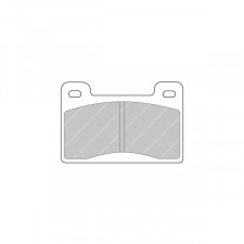 Ferodo DS 2500 brake pads front for SKODA 130 1.3 Rapide Coupe 01.85 - 12.90 caliper ATE