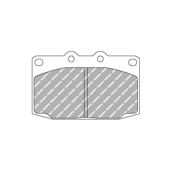 Plaquettes de Frein Ferodo DS2500 Avant Mazda RX7 - F-CP483H - FCP483H - 3661768347621