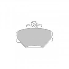 Bremsbeläge Ferodo DS3000 vorne für FIAT Tempra 1.4 05.90 - 07.96 LUCAS/TRW Bremssattel