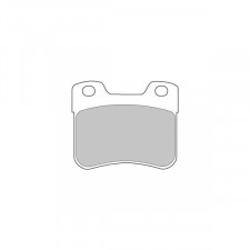 Ferodo DS 2500 brake pads front for CITROEN AX 1.0 10 10.86 - 12.98 caliper ATE