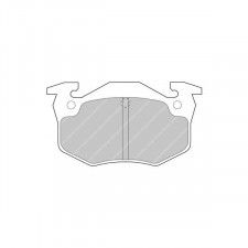 Ferodo DS 2500 brake pads rear for Citroën Saxo 1.6 16V 02.96 - 04.02 caliper BENDIX