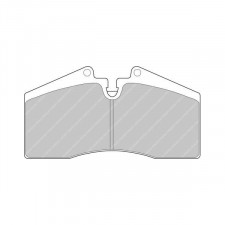 Pastiglie freno Ferodo DS2500 Anteriore Porsche 911 / 928 / 944